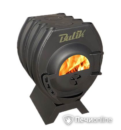 Печь длительного горения Березка BulyK 150 со стеклом в Звенигороде